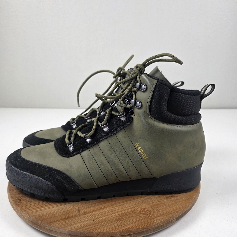Adidas Blavet Boots Mens Size 13 Green Nubuck Hiking Trail Combat Lace Up